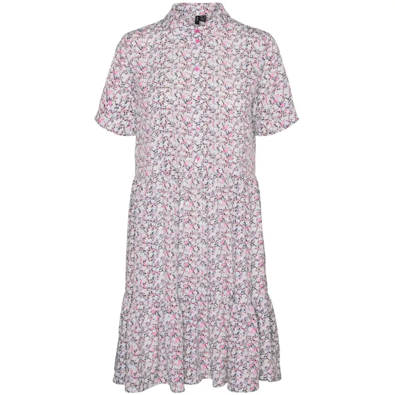 Vero Moda dame kjole VMDINA - Phlox Pink Flowers