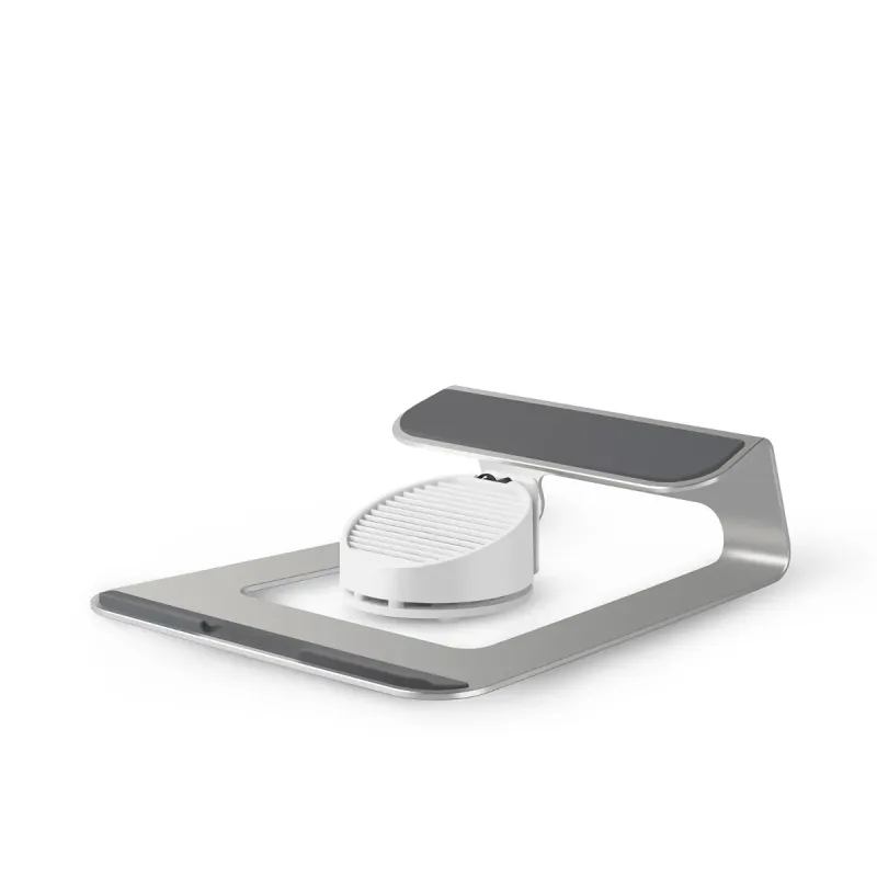 WERGON - William - Laptop / Tablet holder stand - Aluminium - Tablet holder 9-13" - Laptop 11-15,6"  Sølv