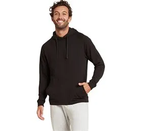 Boody Men´s Weekend Pullover Hoodie sort str. L &bull; 1stk. X ( Uden emballage )