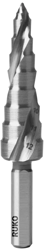 Trappebor HSS Ultimatecut m/Flowstep spids, 5-12mm
