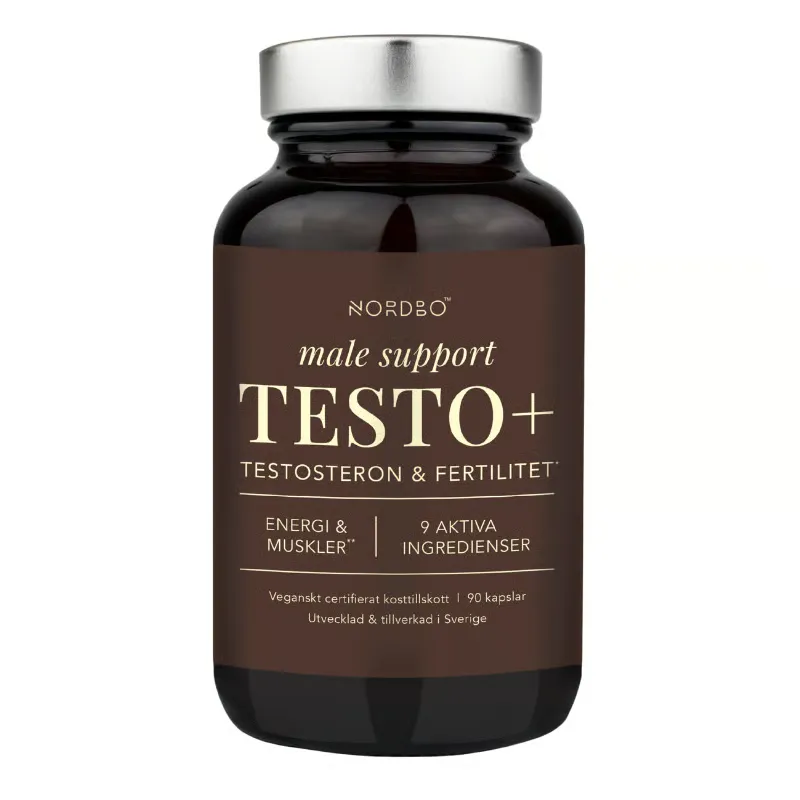 Nordbo Testo+ (90 kaps)