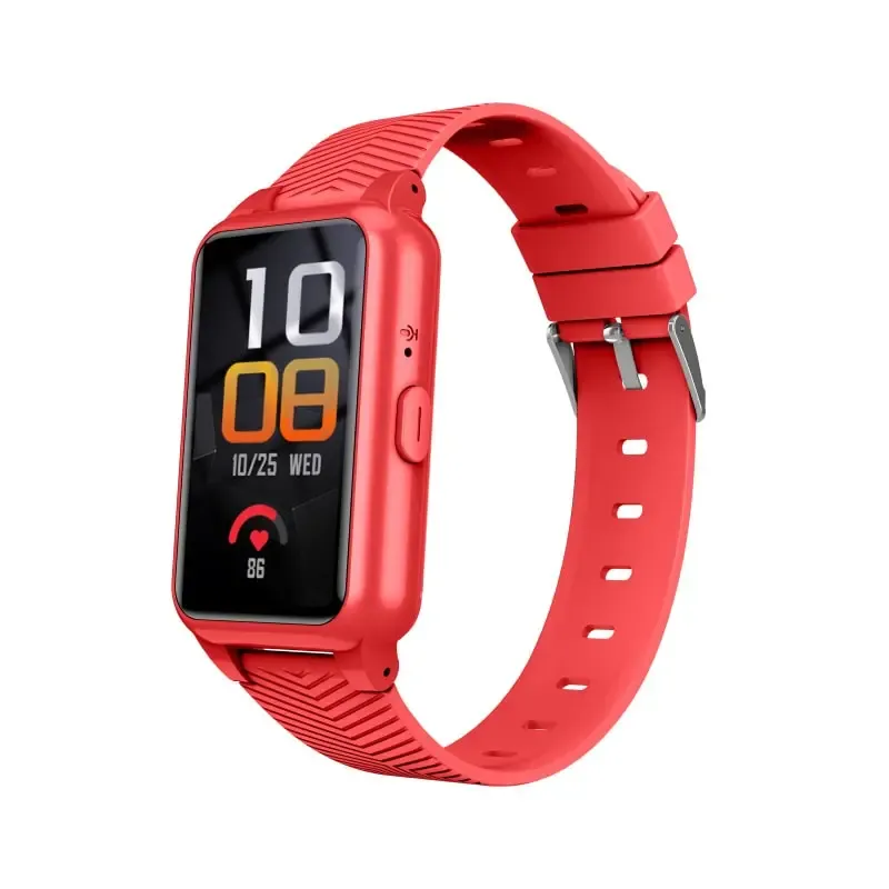 S10 GPS Smartwatch med 4G, Geo-lokation, Fald-alarm mm. Velegnet til børn, unge og ældre. Rød.