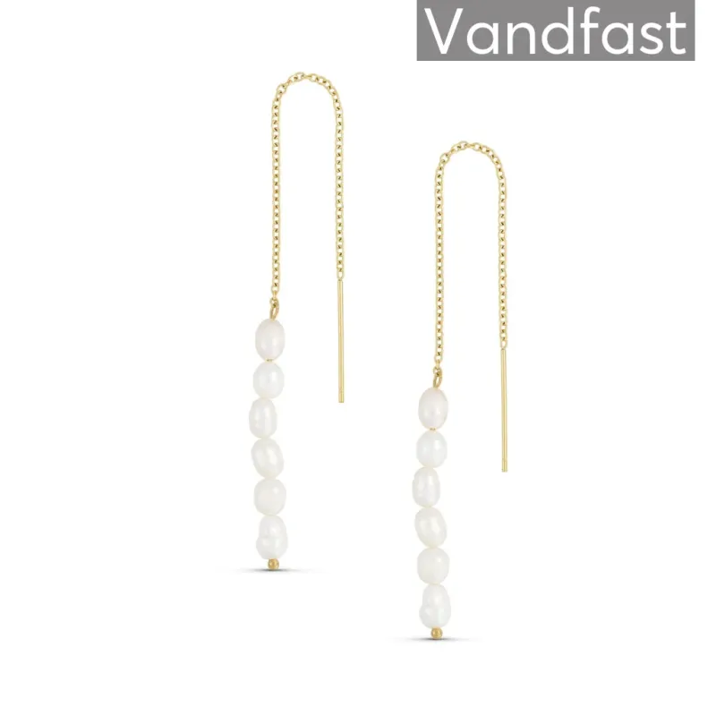 ANNEBRAUNER Ocean Pearl Øreringe 18K Guldbelagt