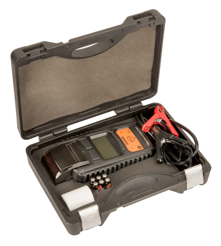 Digital batteritester BBT80 12V og 24V med printer