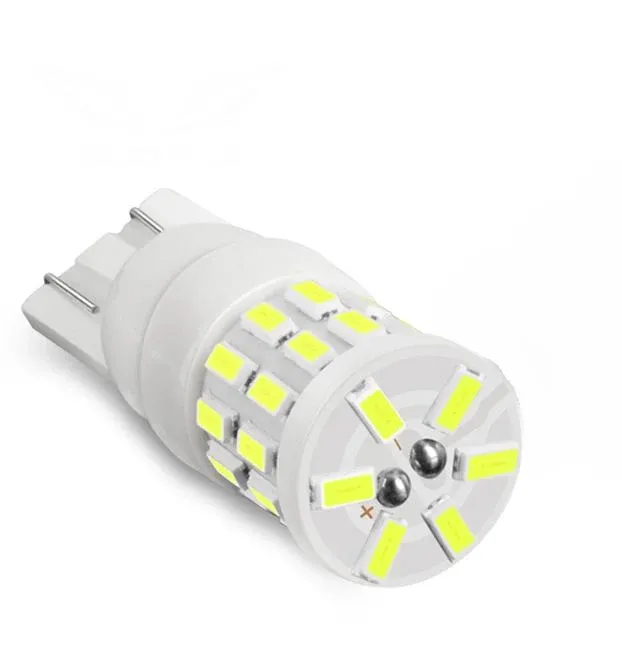 UDSALG - T10 W5W LED keramisk pære - 12v - Dinled - Auto pærer