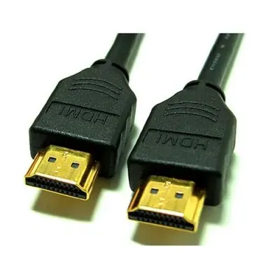 HDMI High Speed kabel med Ethernet. Guldbelagte stik. Sort. 15 m.