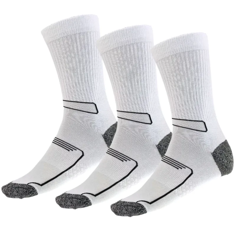 Sportsstrømper - Hvid - 3 par