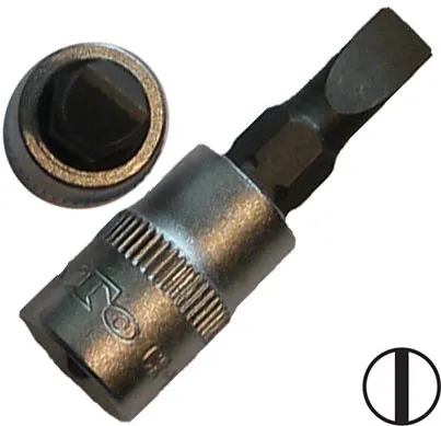 BATO Stifttop kort 1/4" kærv 4mm.