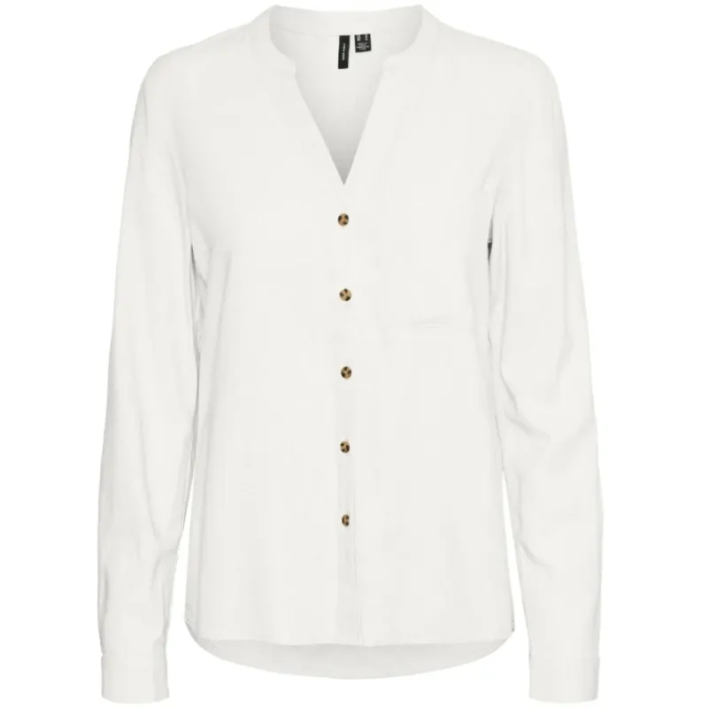 VERO MODA dame skjorte VMMYMILO - Snow white