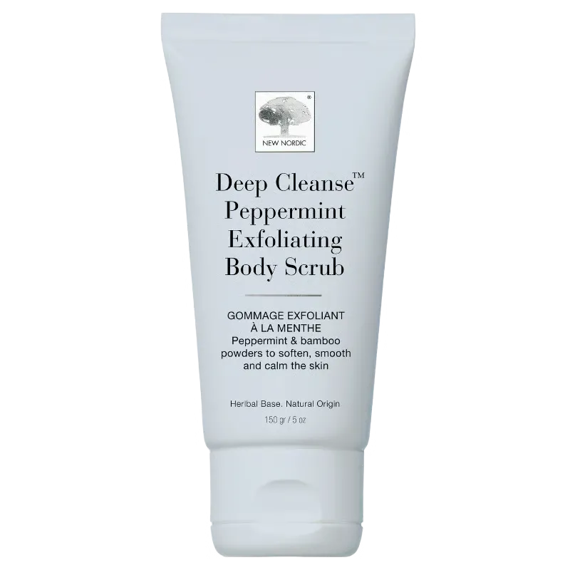 New Nordic Deep Cleanse Peppermint Exfoliating Body Scrub (150 ml)