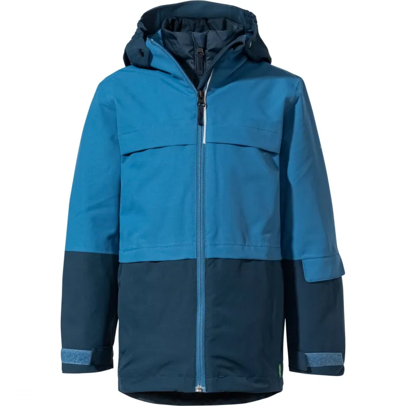 Vaude Snow Cup 3in1 Jacket II, skijakke, børn, blå