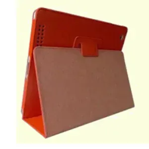 Lædertaske /-holder til iPad Air 2 & iPad Pro 9,7”. Orange.