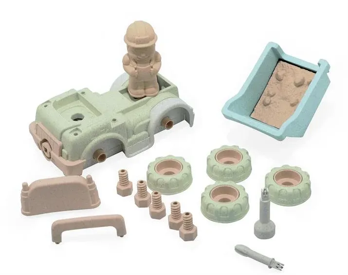 Magni - Take-apart dumper, hvedestrå