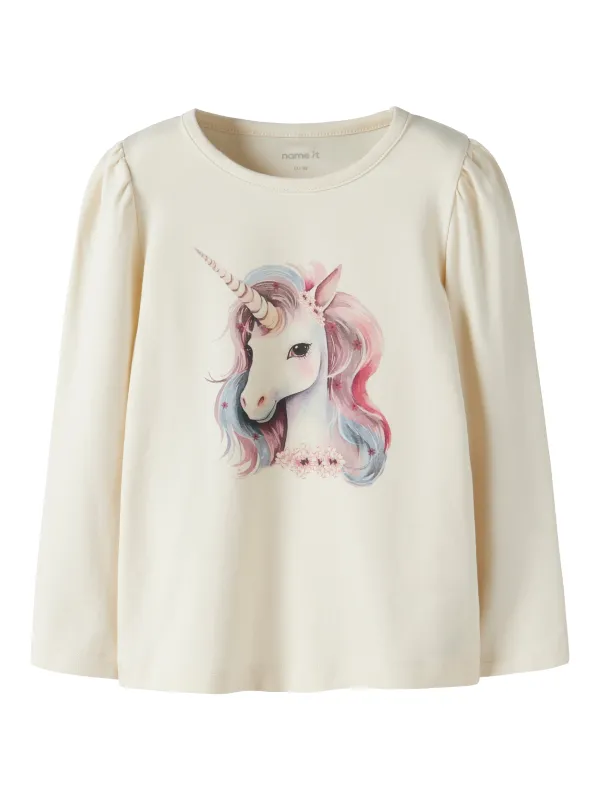Name It Kimia - LS Top - Antique White - 80 cm