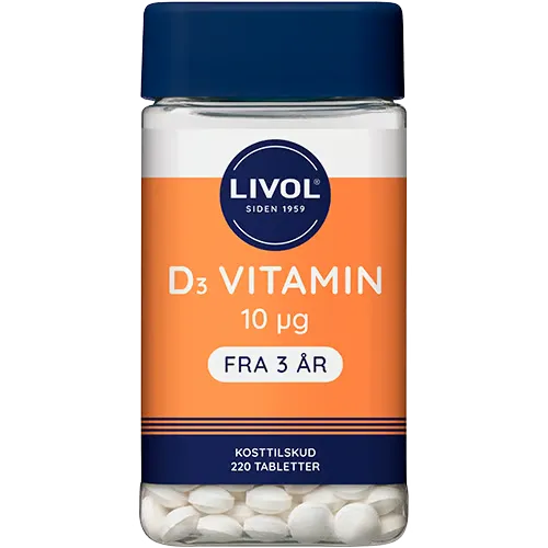 Livol Vitamin D3 (220 tabl)