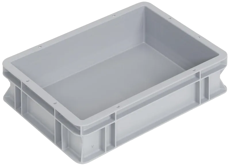 WEZ LogiLine eurokasse fb grå 400×300×100mm 9ltr