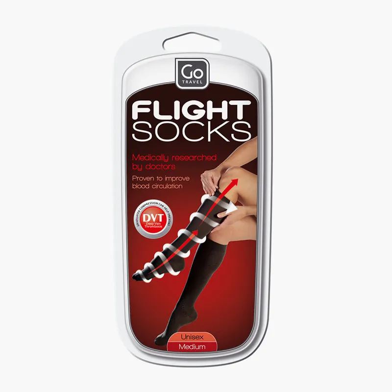 Go Travel - Flight Socks Flystøttestrømper