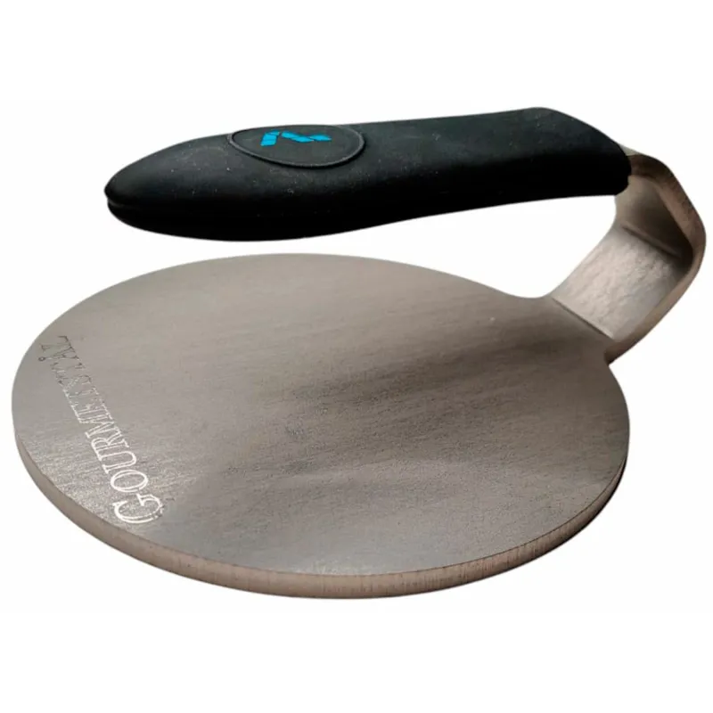Gourmetstål Smash rund grillpresser
