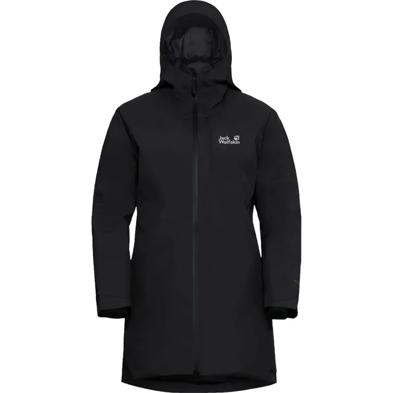 Jack Wolfskin Icecape 2L Down Ins, dunjakke, dame, sort
