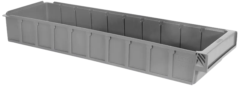 PPS 3033 lagerkasse grå 600×188×80mm 6,7ltr