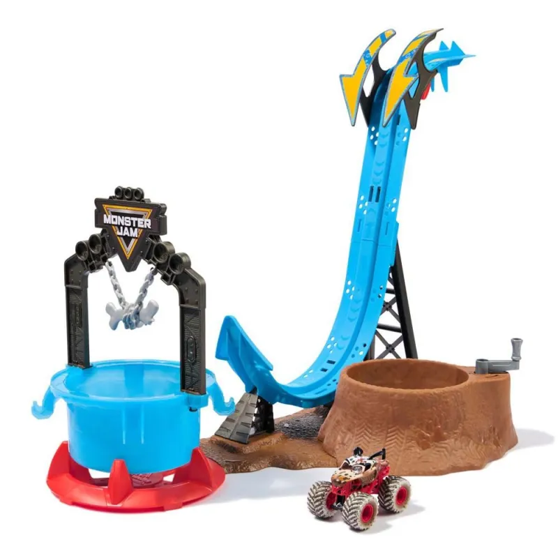 Monster Jam 1:64 Mud Blasters Dunk Tank