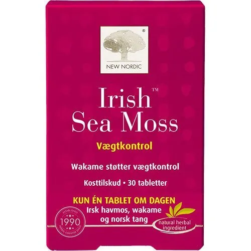 Irish Sea Moss - 30 tabletter