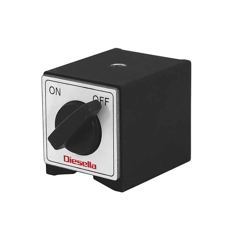 Magnet base 80 kg med M8 gevind On/off magnet