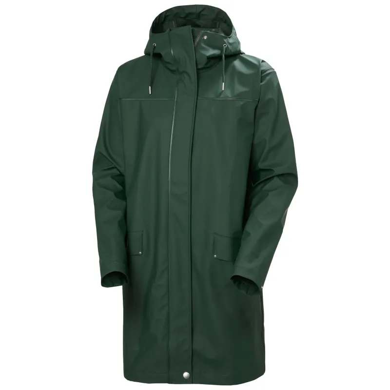 Helly Hansen Moss, regnfrakke, dame, grøn
