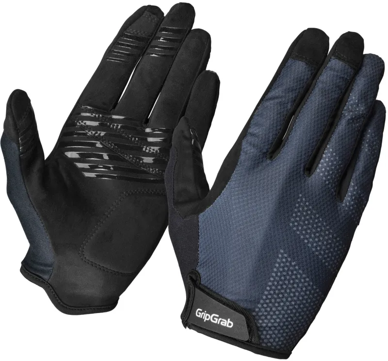 GripGrab RIDE Lite Langfingret Sommerhandsker - Navy Blue