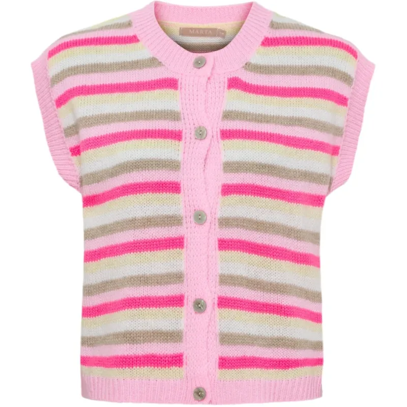 Marta du Chateau dame vest MdcNovalie 9603B - Pink