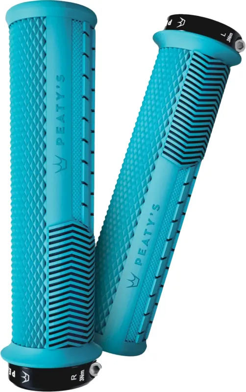 Peaty's Monarch Grip - Knurl - Thick - Turquoise