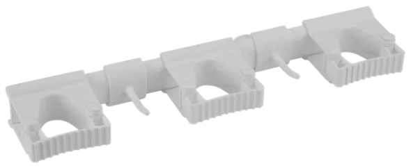 Vikan Hygiejnisk Fleksibelt Vægophængssystem, 420 mm, Hvid