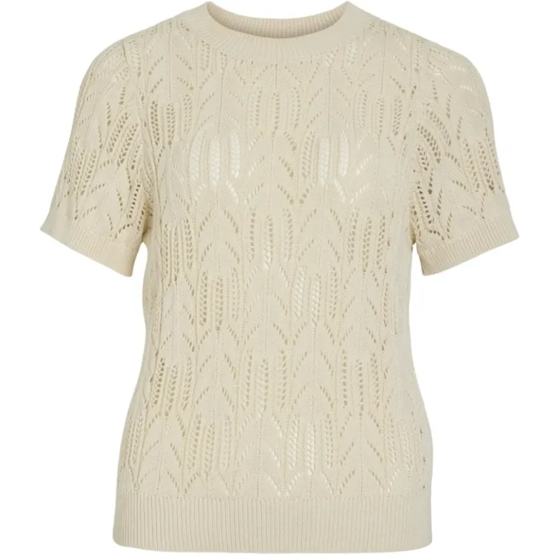 VILA dame strik VICOTTI - Birch