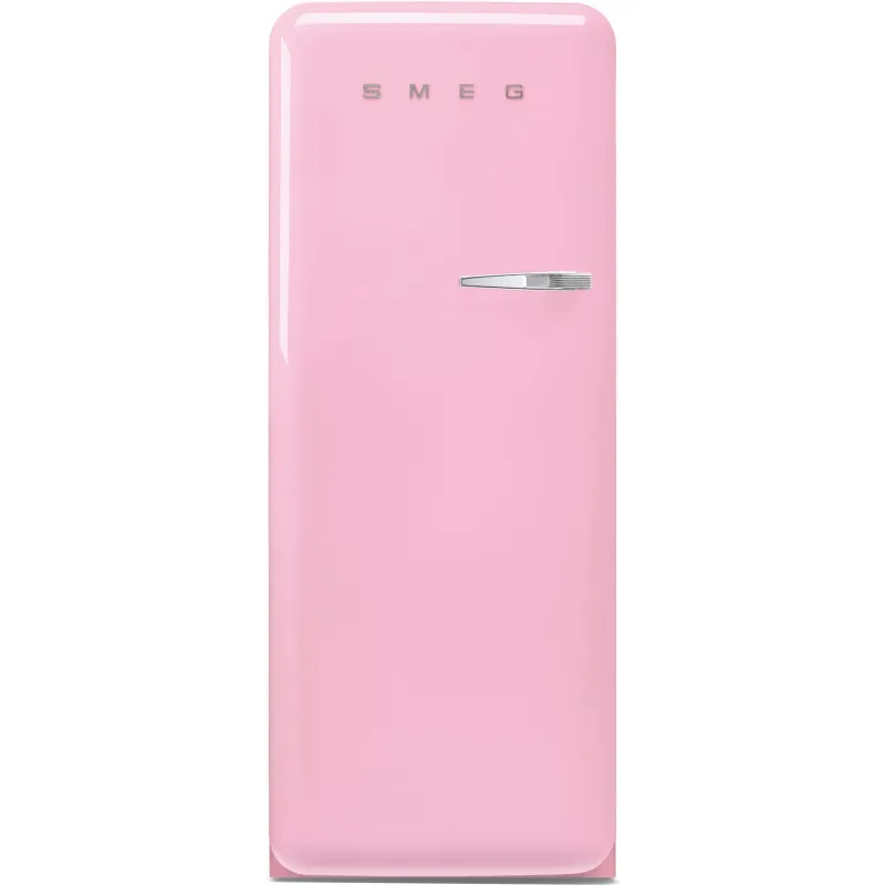 Smeg FAB28LPK6 Køleskab Med Fryser 153cm Venstrehængt Pink