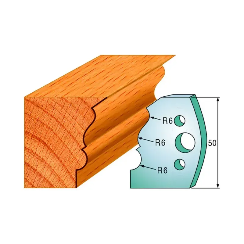 CMT Profilknive sæt 50mm nr. 509  - 690.509