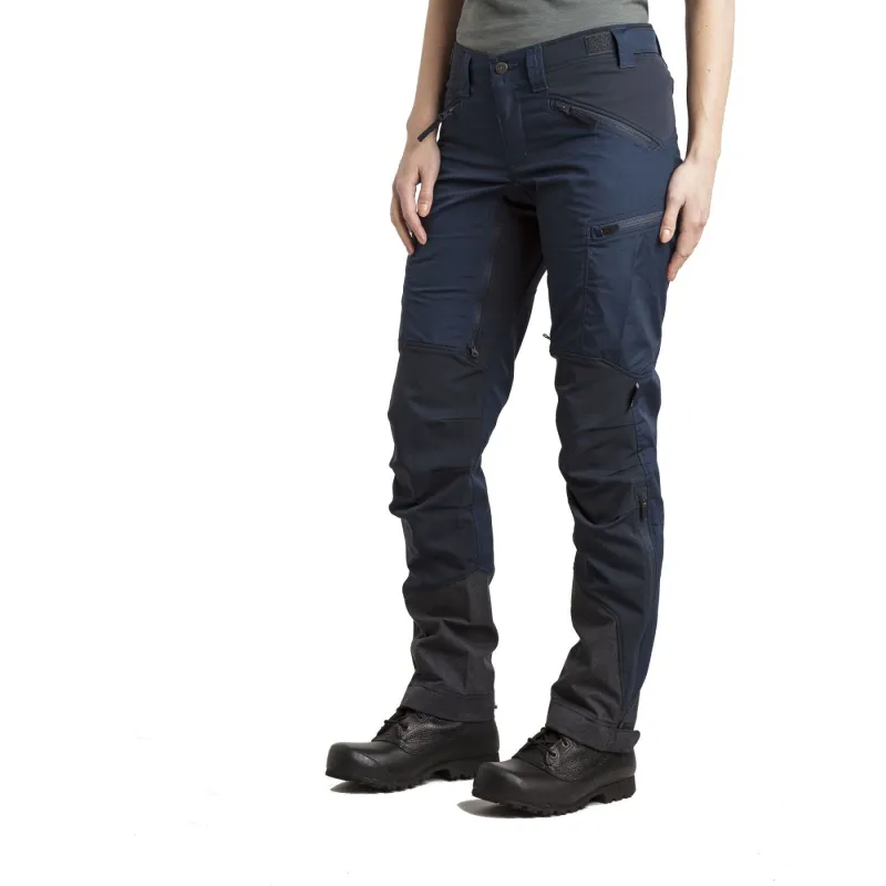 Lundhags Makke Ws Pant Short, vandrebukser, dame, blå