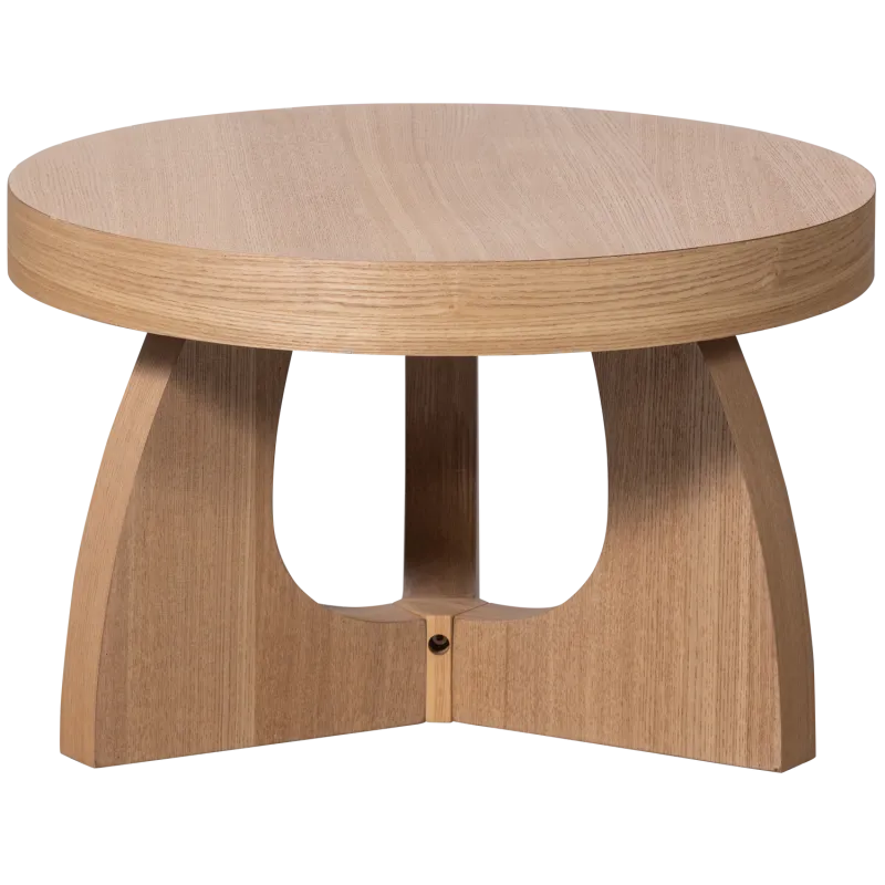 WOOOD Tala sidebord, rund - natur asketræsfiner (Ø55)