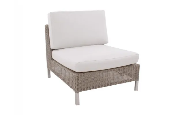 Cane-line Connect Mellemmodul m/hynder - Taupe
