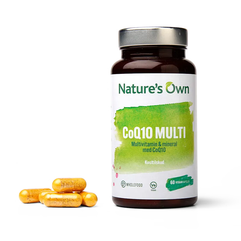 Natures Own CoQ10 Multi Wholefood (60 kaps)