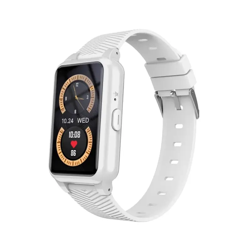 S10 GPS Smartwatch med 4G, Geo-lokation, Fald-alarm mm. Velegnet til børn, unge og ældre. Hvid.