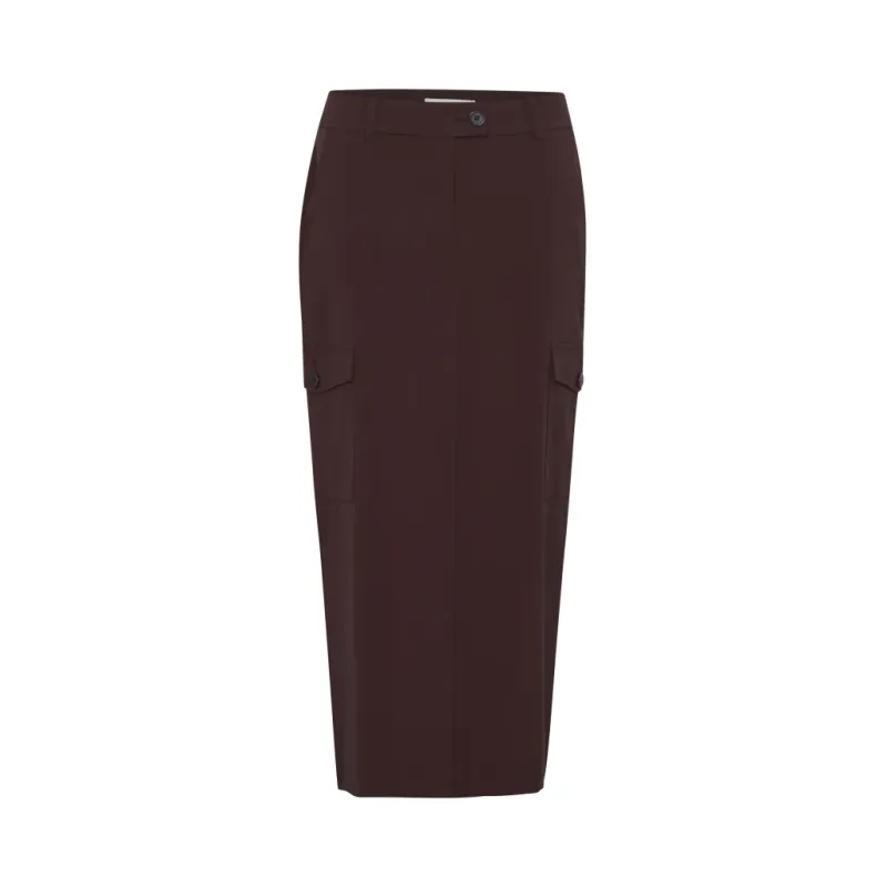 B.YOUNG dame nederdel BYDANTA - Hot Chocolate Melange