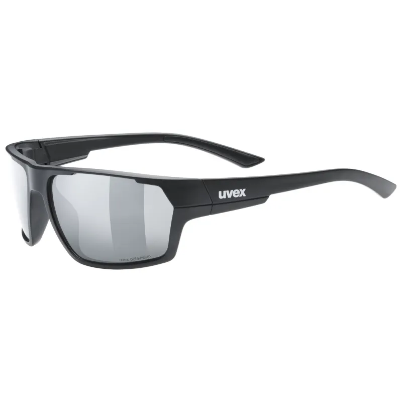Uvex sportstyle 233 P, solbriller, sort