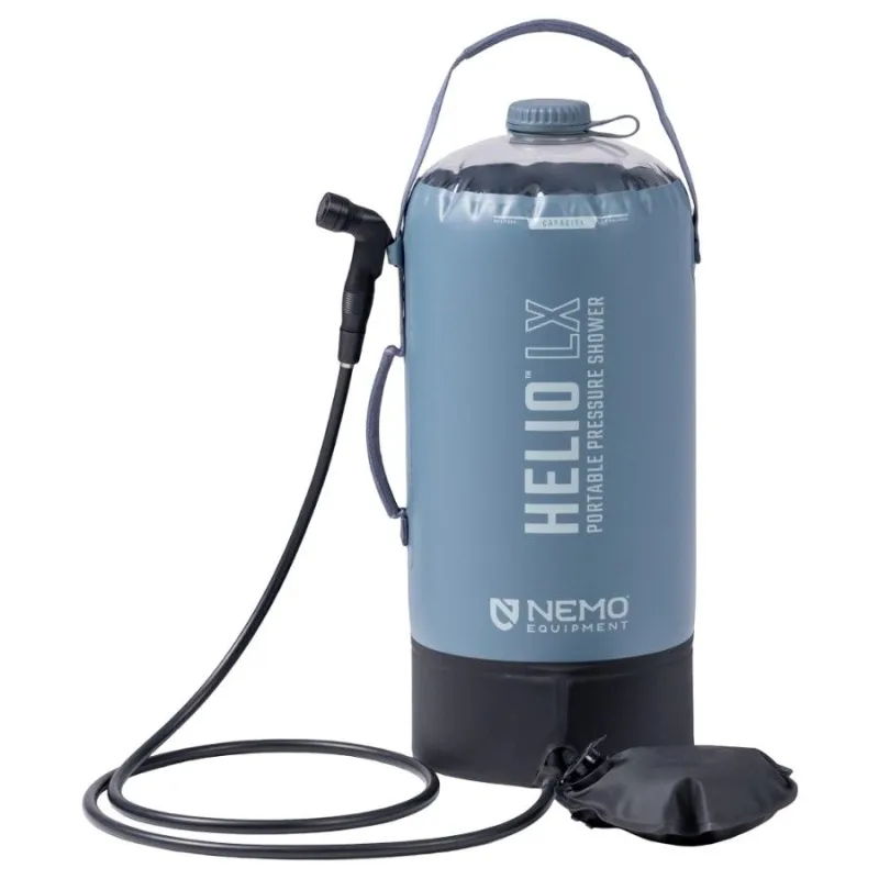 Nemo Helio LX Pressure Shower, lyseblå