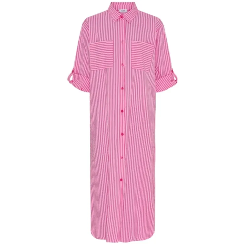 Lululia Dame Kjole LuLiva 1985LU. - Fuxia