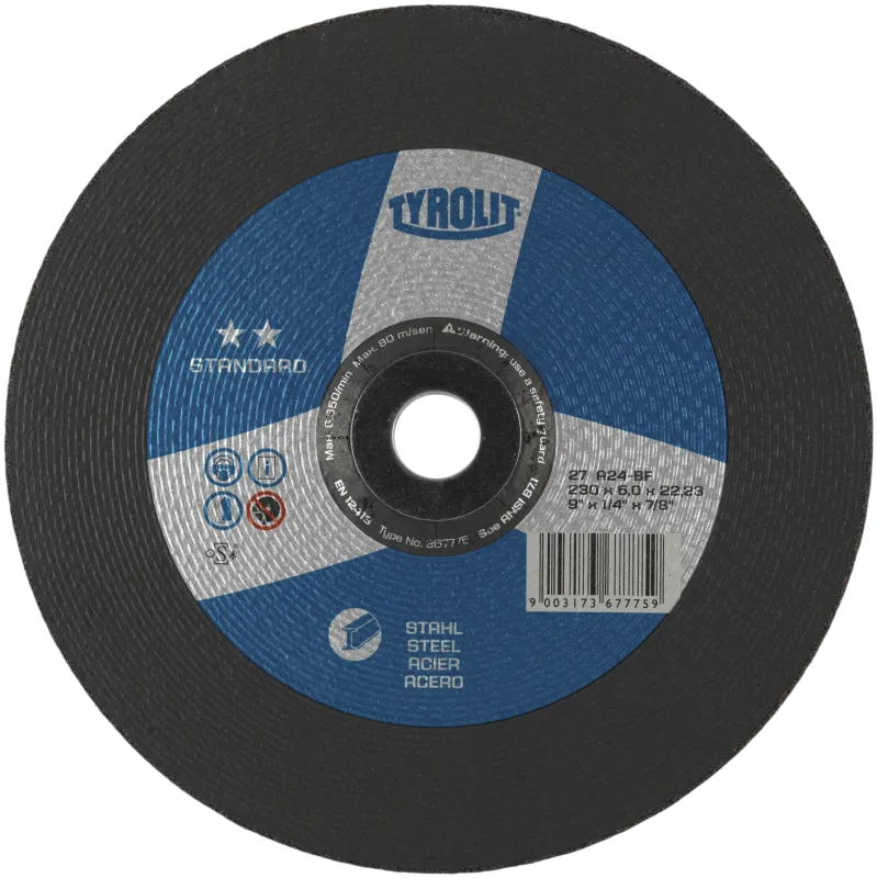 Skrubskive Standard 27X ø150×6 A24S-BF