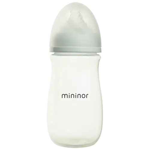 Mininor Sutteflaske PP Flaskesut 0M+ (240 ml)