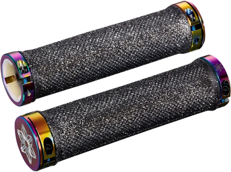 Supacaz Håndtag Diamond Kush Grip - Oil Slick
