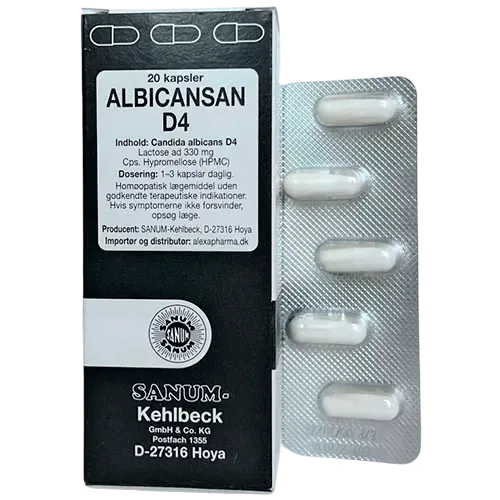SANUM Albicansan D4 (20 kapsler)