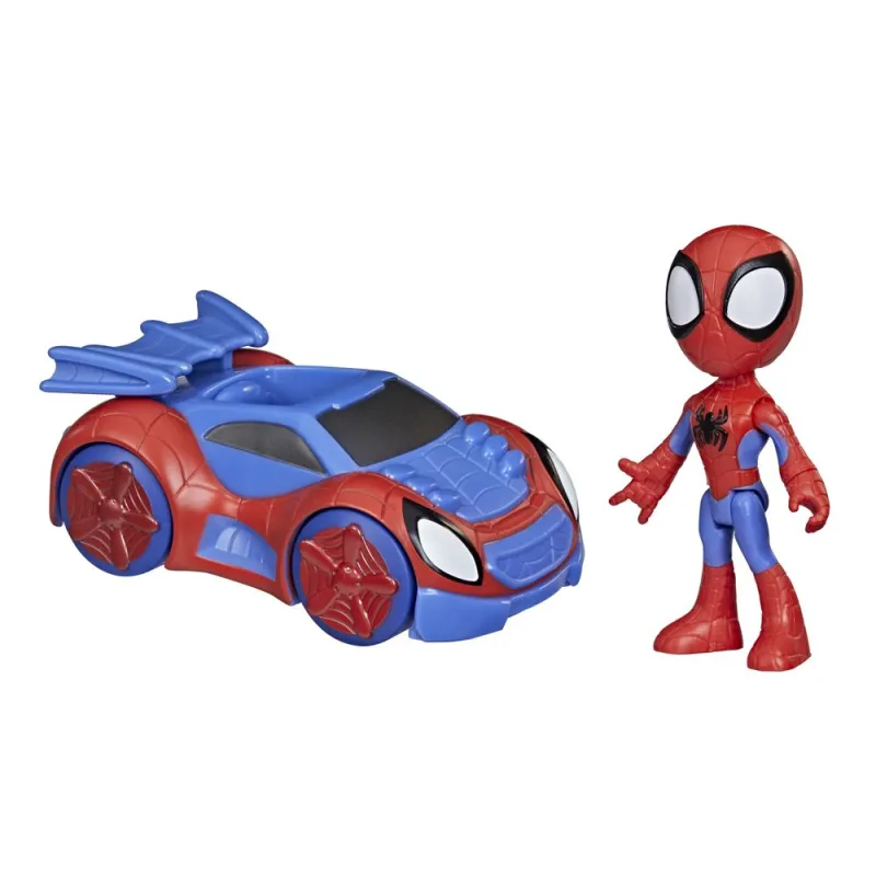 Spidey Figur med Bil