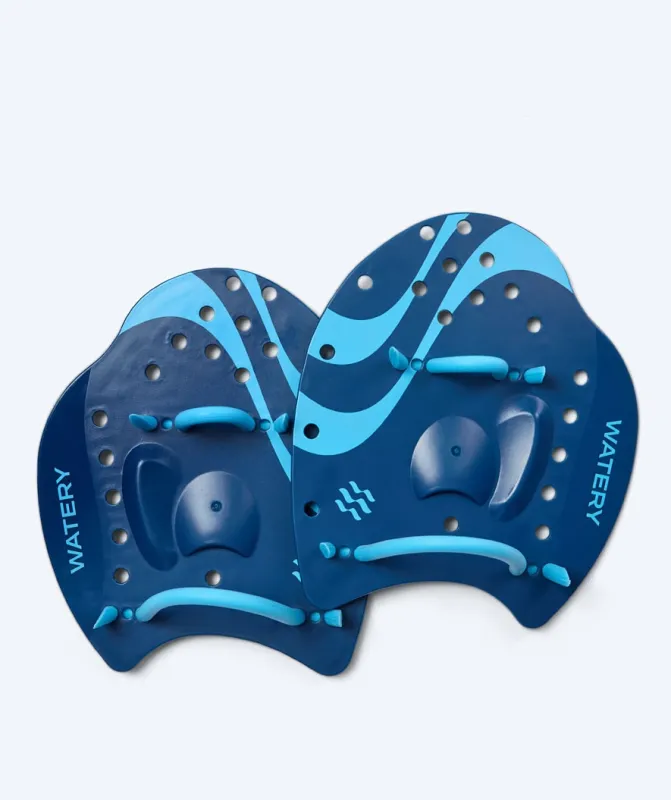 Watery hånd paddles - Orwin - Mørkeblå - Finger paddles / hånd paddles